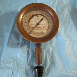 VINTAGE  POW &#039;R LUX CYLINDER TEST MASTER TESTER AVIATION TYPE