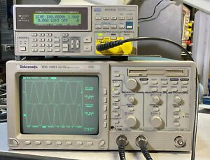 Tektronix 340A 100 MHz, 500MS/s, 2 Channel Digital Real Time Oscilloscope