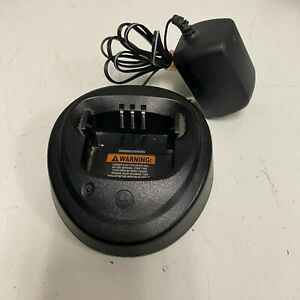 Motorola CP200 PR400 OEM NiCd Only Slow-Rate Charger WPLN4154AR w/ Transfomer
