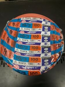 romex wire 10/3 100ft Type Nm-B