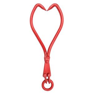 1912 Earth Worth | Skidding Tongs with Ring | 16 Inch | Red