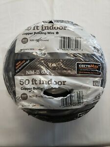 CerroMax 50 ft 6/2 NM-B WG Copper Romex Wire/Cable
