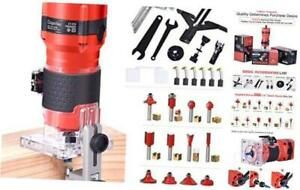 Compact Wood Palm Router Tool Hand Edge Trimmer WoodWorking Joiner Cutting