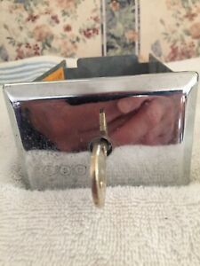 (1) ESD Coin Box with Key For Coin Operated Washer or Dryer