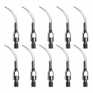 10pcs Ultrasonic Perio Scaling Tip Insert Tip for SIRONA Scaler Handpiece PS1-10