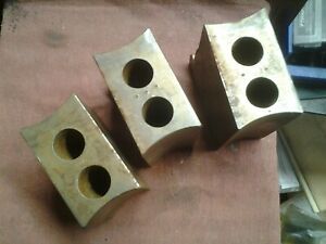 B-210 - 10&#034; Soft Jaws 4&#034; EXTENDED (3 Pcs) for Kitagawa  Samchully Chuck-Steel,