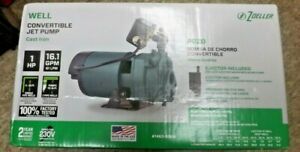 Jet Pump Zoeller 1HP Well Convertible 9.1GPM 1463-006 BRAND NEW
