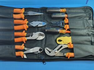 New Ideal 9pc/10pc Insulated Electrician Tool Kit Set 1000V