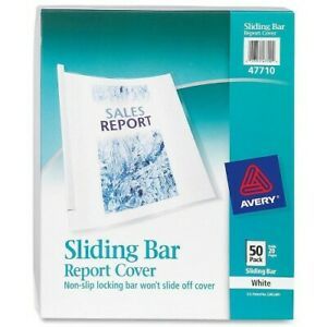 Avery Sliding Bar Report Covers - 47710