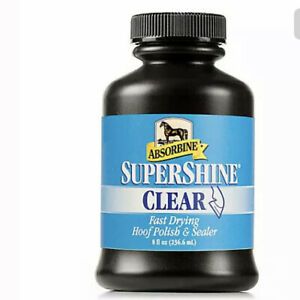 Absorbine Supershine Hoof Polish and Sealer, Quick Dry Formula, High Gloss