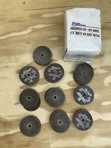 UNITED ABRASIVES-SAIT 23012 CutOff Wheel,A36T,2&#034;x.035&#034;x1/4&#034;,30558rpm PK 100
