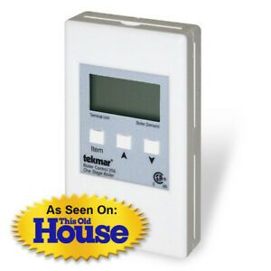 Tekmar 256 One-Stage Boiler Control w/Outdr &amp; Boiler Sensor