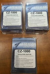 3 Cross Zone Adaptors CZ-1000 (Stealth Laboratories)