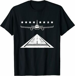 NEW LIMITED Flight Airport Traveling Gift Pilot T-Shirt S-3XL