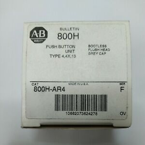 Allen And Bradley 800H-AR4 Push Button Unit Type 4,4x,13