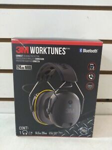 3M WorkTunes Connect Hearing Headphones Noise Cancellation Bluetooth #127