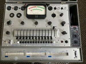 Precision Apparatus Model 10-40 Tube Tester - Works!