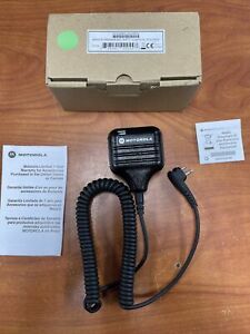 Motorola Remote Speaker Mic W/PTT, Slim Plug HKLN4606A