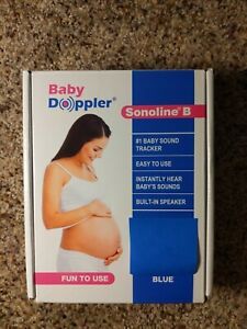 Baby Doppler Sonoline B Fetal Doppler in Blue with 3MHz Doppler Probe