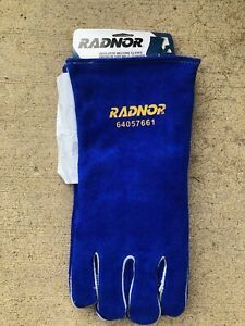 RADNOR SPLIT COWHIDE WELDING GLOVES 64057661 LARGE NEW 12 PAIR
