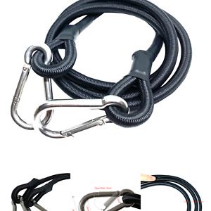 Xyemao Bungee Cord with Carabiner Steel Hook, Superior Latex Heavy Duty Strap...