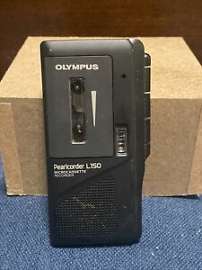 Olympus L150 Pearlcorder Handheld Battery Operated MicroCassette Voice Recorder
