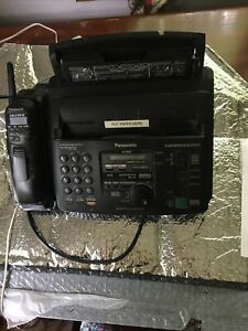 Fax machine, Panasonic KX-FPC95. Cords Included. Used To Send in Home Office