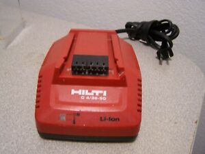 HILTI 18-36-Volt Lithium-Ion C 4/36-90 Compact Fast Charging Battery Charger