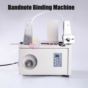 Automatic Banknote Banding Machine Paper Money Strapping Machine Money Binder
