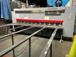 1/4&#034; X 10&#039; Cincinnati Model 250HS10 Hydraulic Shear- Fabricating Machinery