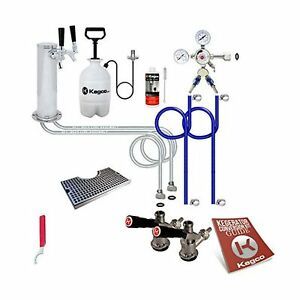 Kegco EBUTCK2-NT Ultimate Tower 2 Kegerator Conversion Kit - No Tank 1