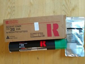 Ricoh Black FT Toner &amp; Developer Type 310 for FT3133, FT3313