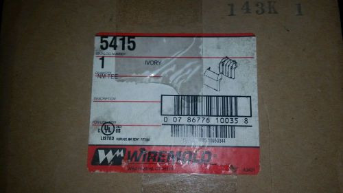 Lot of 4 pcs wiremold 5415 tee fitting for sale