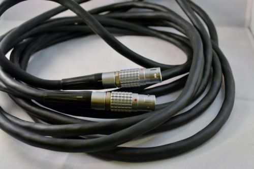 2 lemo fgg.3b 18 pin connectors on a 20.5&#039; cable for sale