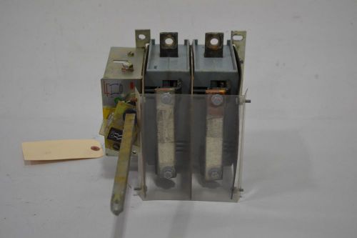 Abb oesa-f200jt6-2 2p 200a amp disconnect switch d304082 for sale