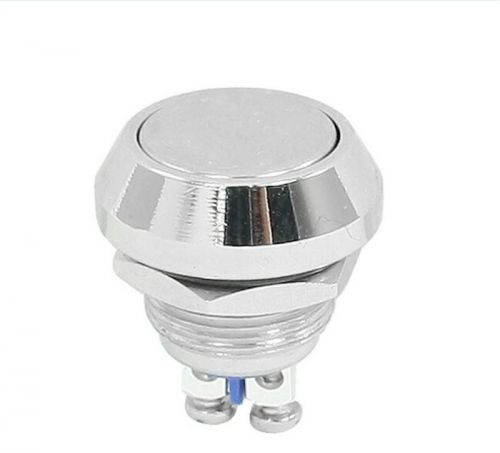 Enduring Best 12 mm 1/2&#034; Anti-Vandal Momentary Metal Pushbutton Switch TBUS