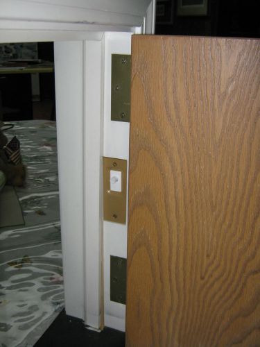 Door jam router template for closet light switch for sale