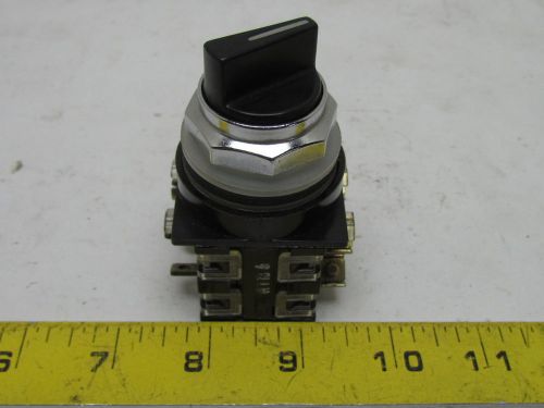 General electric 2 position maintained non-illuminated selector switch for sale