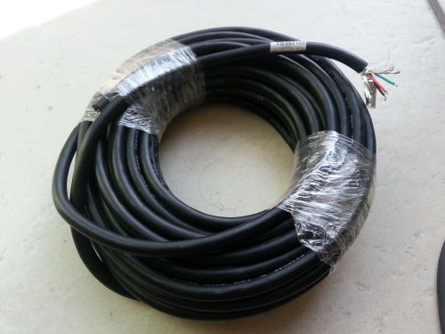 Hi quality 4 Conductor 22 AWG Shielded black cable wire 49-50&#039; heavy duty