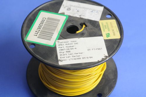 16AWG Stranded Hookup Yellow Wire 250+Ft
