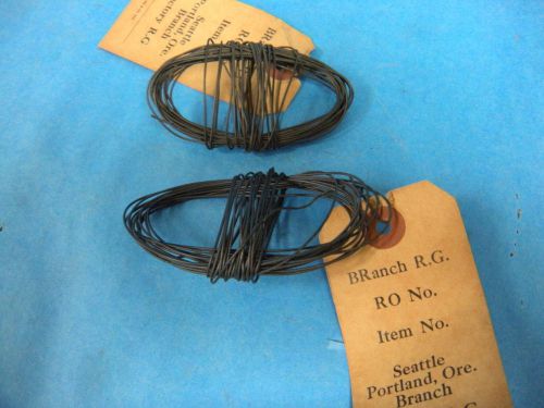 Branch r.g. 20 gage cromel, alumel 15ft wire bundles 30ft total for sale