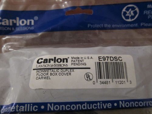 Carlon e97dsc duplex receptacle, 5&#034; diameter cover for sale