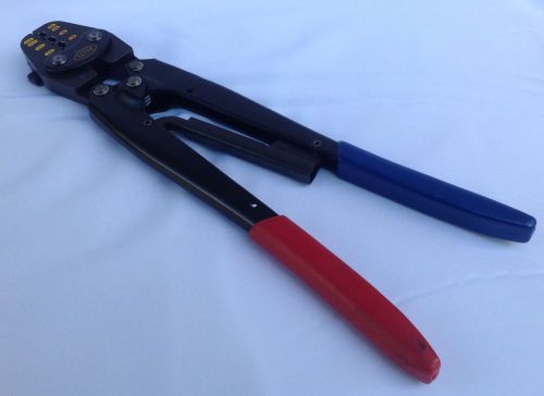 Ntm nichifu nh 32 heavy duty hand ratchet crimp tool - 0.3, 0.5, 1.25, 2mm for sale