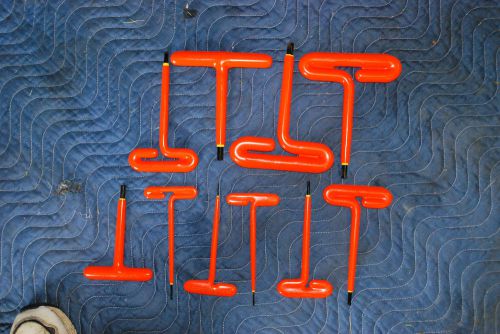 Insulated 10 PC. METRIC ``T`` HANDLE SET 2 - 10MM