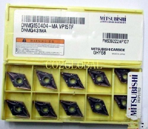 NEW DNMG150404-MA MITSUBISHI IN BOX US735 DNMG431MA 10PCS/box Carbide Insert 60