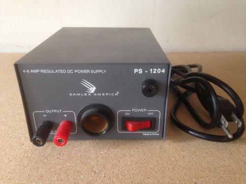 RC Samlex Regulated AC to DC Power Supply PS 13.8V Output PS-1204 QRP QRO