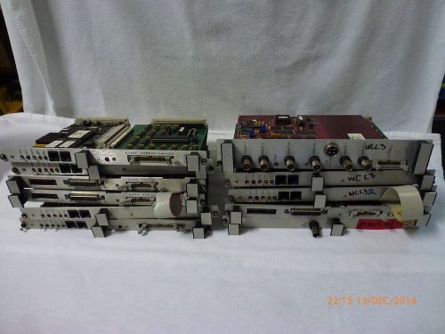 Pressco pc boards - qty 10 - lcc plant comm vad clock video - salvage for sale