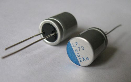 10 nichicon lf 16v 470uf 10x13mm 2000h@105c low esr 9m? polymer solid capacitors for sale