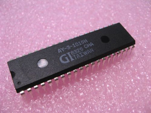 Qty 1 General Instrument GI AY-3-1015H Vintage UART IO Controller Plastic IC NOS