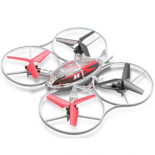 Syma X4 4CH 2.4Ghz Throw Flight Mini RC Remote Control Helicopter QuadCopter